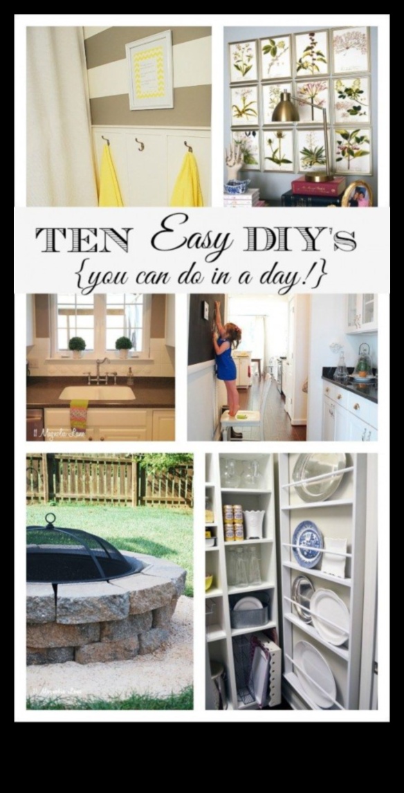 עיצוב הבית עשה זאת בעצמך: רעיונות קלים ובמחיר סביר לנסות