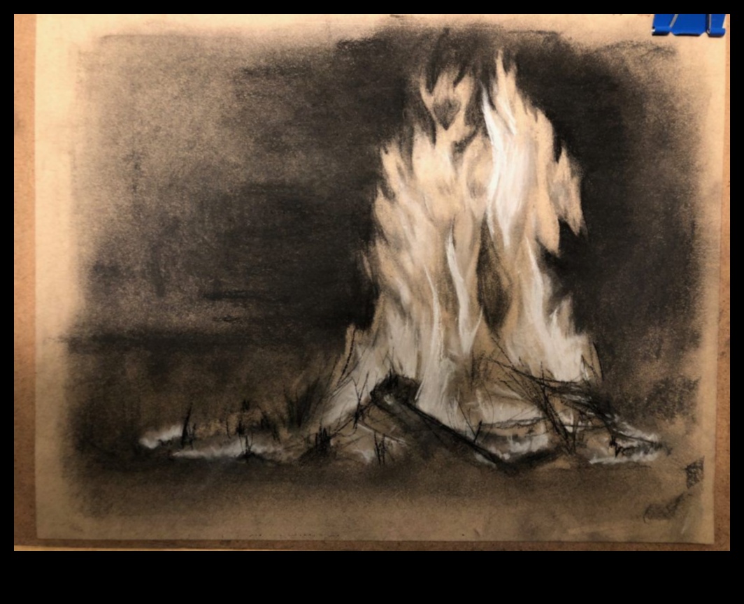 סדנת פחם: חקר טכניקות לשליטה אמנותית