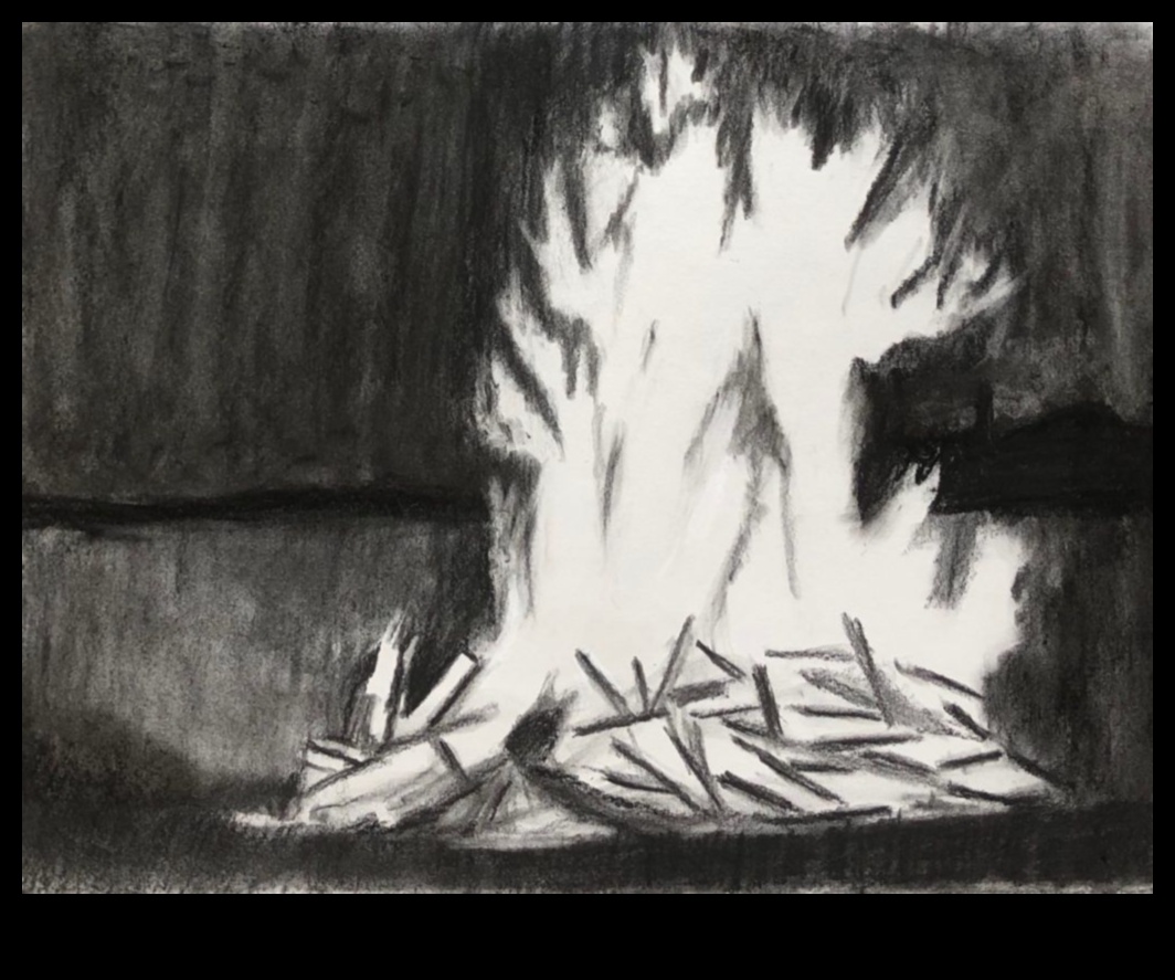 סדנת פחם: חקר טכניקות לשליטה אמנותית