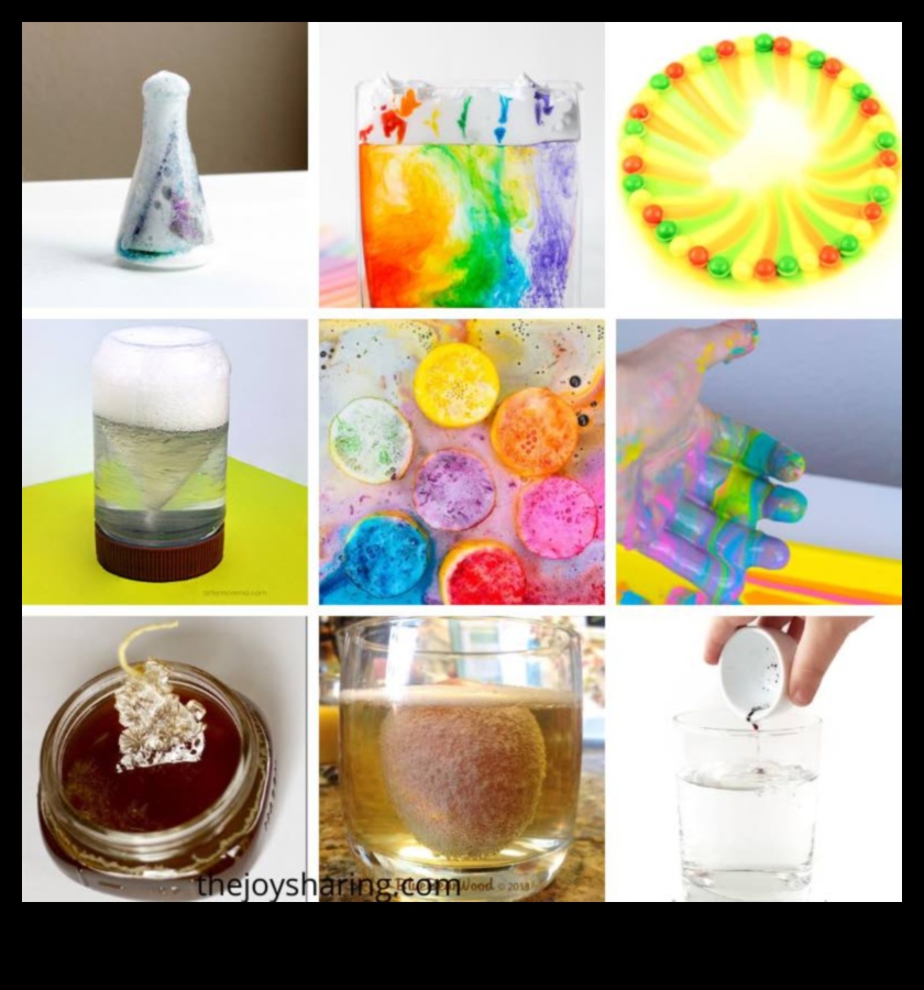 ניסויי מדע מלאכותיים: שילוב של כיף ולמידה לילדים