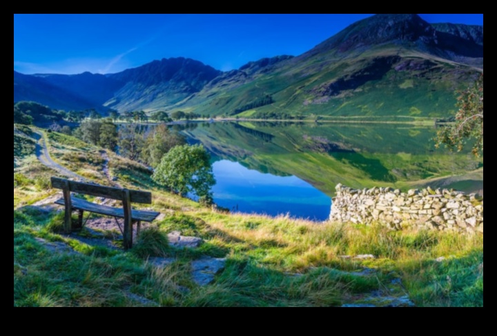 שלווה ליד האגם: חקר נופי אגם שלווים