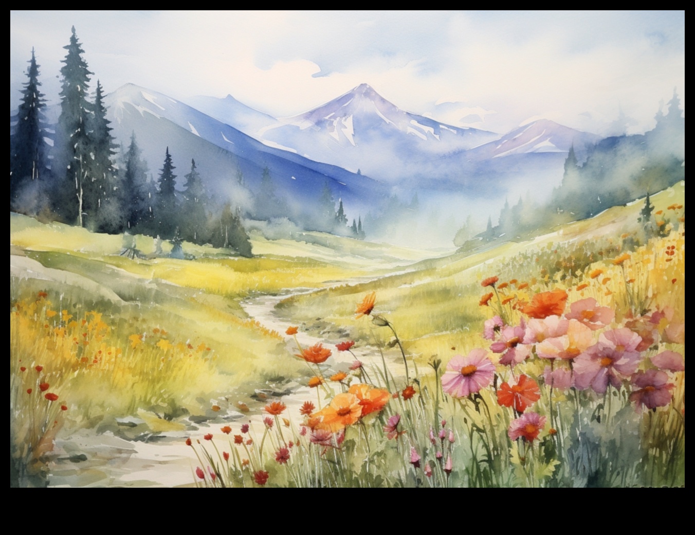 מסע אל השלווה: נופי נוף עוצרי נשימה