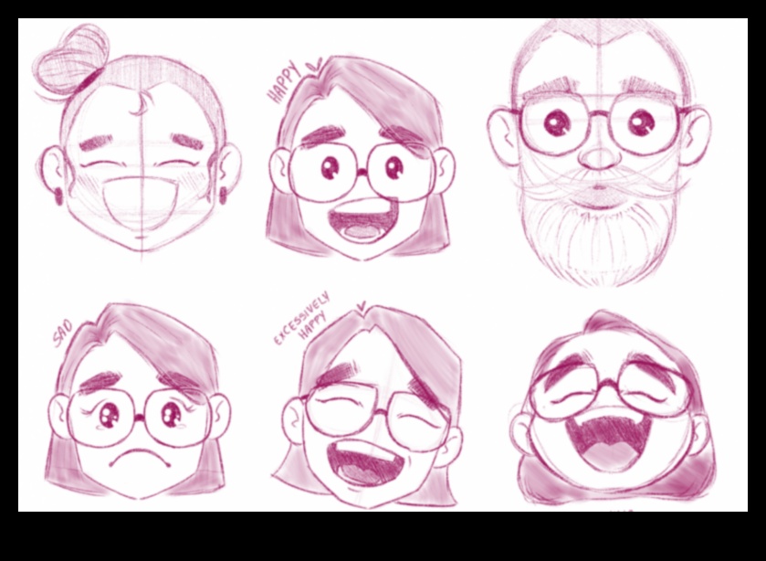 ציור עם קווים מודגשים: יצירת סצנות דינמיות בצבע