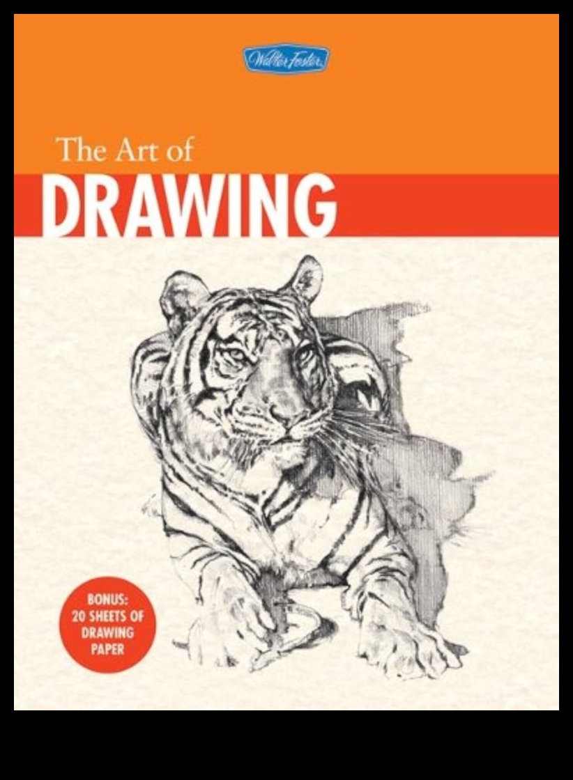 אמנות הרישום 4 ציור בשחור לבן: היופי של דיו מונוכרום