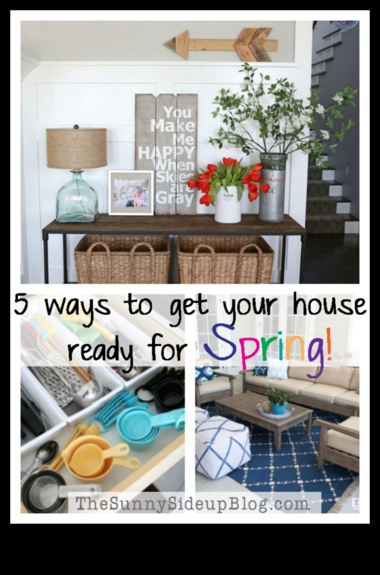 5 דרכים להכניס את האביב פנימה 4 תפאורה אביבית כדי לרענן את החלל שלך