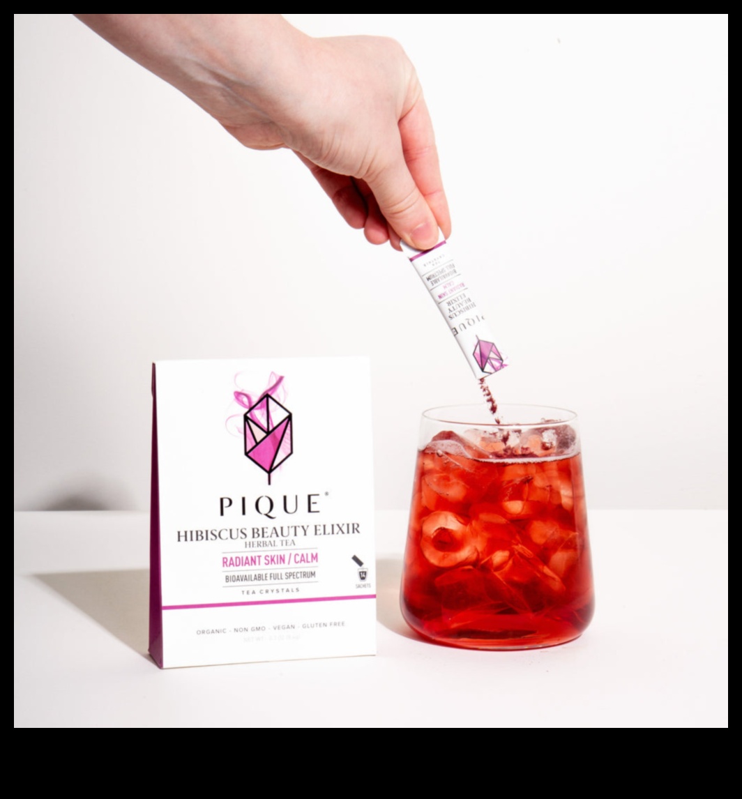 רגעים קורנים: שיפור הרווחה שלך עם אליקסירים של היביסקוס