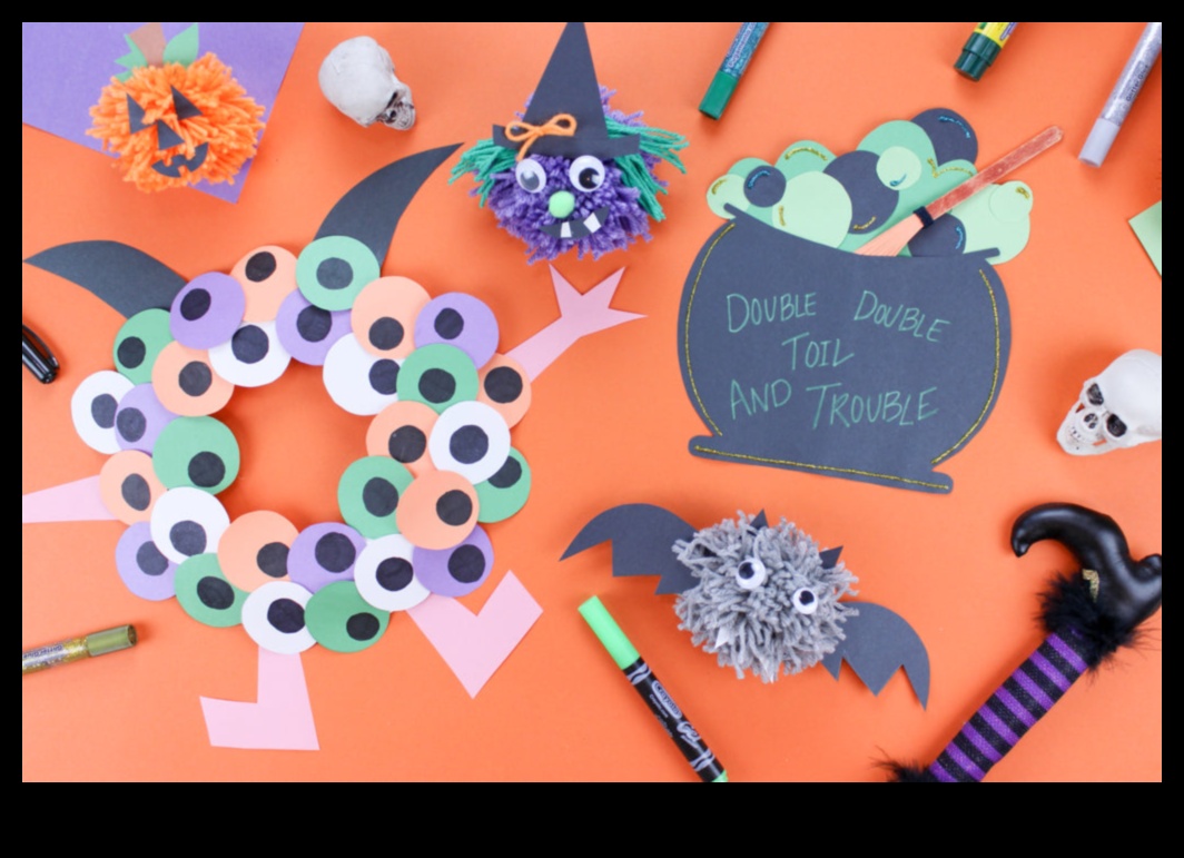Extravaganza Crafting Halloween: פרויקטי עשה זאת בעצמך למחזה מפחיד