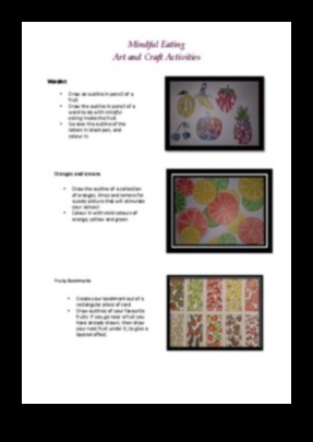 אכילה מודעת עם אמנות 3 יצירה לאכילה מודעת: פרויקטי עשה זאת בעצמך לתענוגות קולינריים