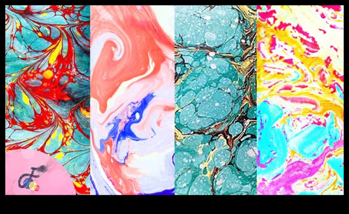 שליטה באמנות השייש הנייר: יצירת דפוסים מהפנטים