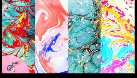 שליטה באמנות השייש הנייר: יצירת דפוסים מהפנטים