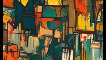 הפשטות מרקם: חקר מימד בציורים מופשטים