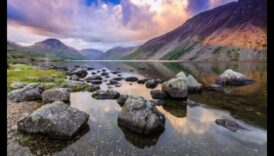 שלווה ליד האגם: חקר נופי אגם שלווים