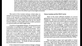 מהי השפעת התיירות על נופים שבירים?