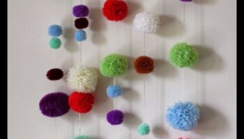 מלאכת פונפון שובבה: פרויקטי עשה זאת בעצמך רכים לילדים